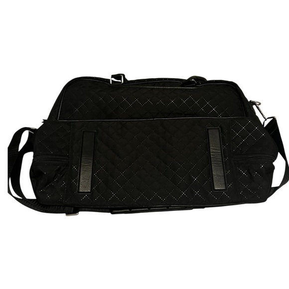 Vera Bradley Black Lay Flat Weekender - Picture 9 of 9